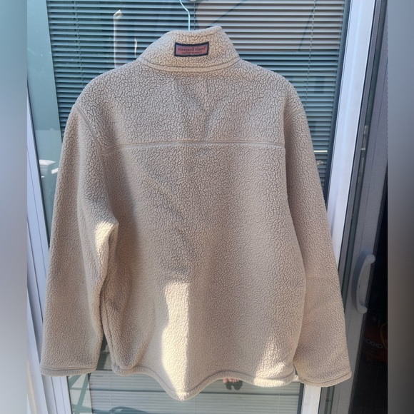 Vineyard Vines Stillwater Sherpa 1/2 Zip size Medium - Picture 5 of 7